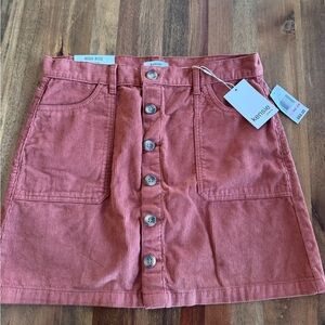 Kensie Women's Corduroy Skirt